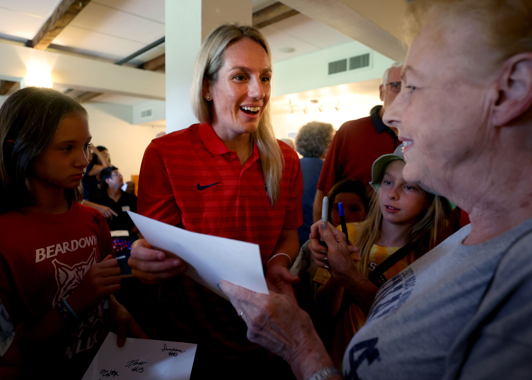 蜜柚直播 women's basketball meet and greet | July 28, 2025